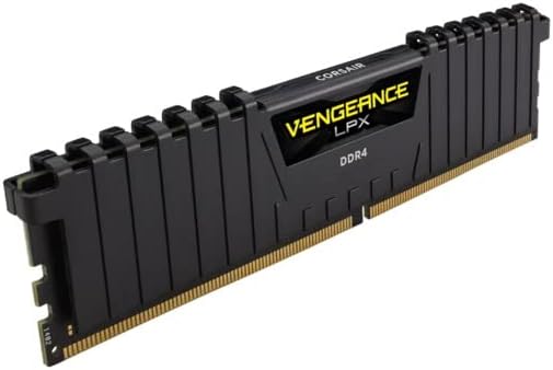 Corsair Vengeance LPX 16GB (2x8GB) DDR4 DRAM 3200MHz C16 Desktop Memory Kit - Black (CMK16GX4M2B3200C16)