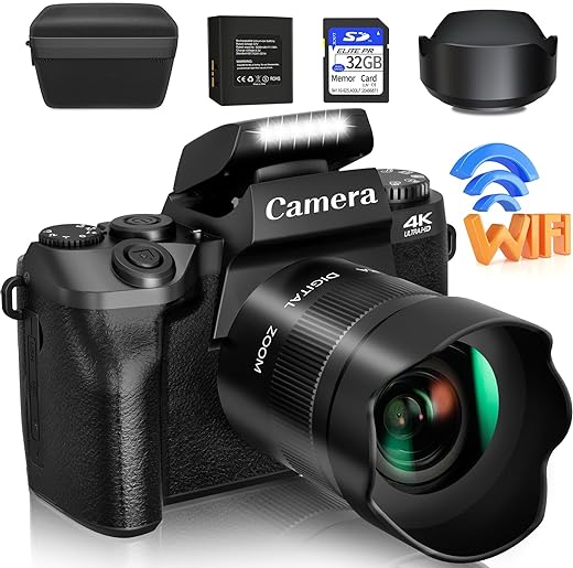 Saneen 4k WiFi Vlogging Camera Kit