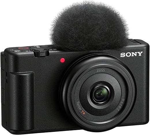 Sony ZV-1F Vlog Camera Black